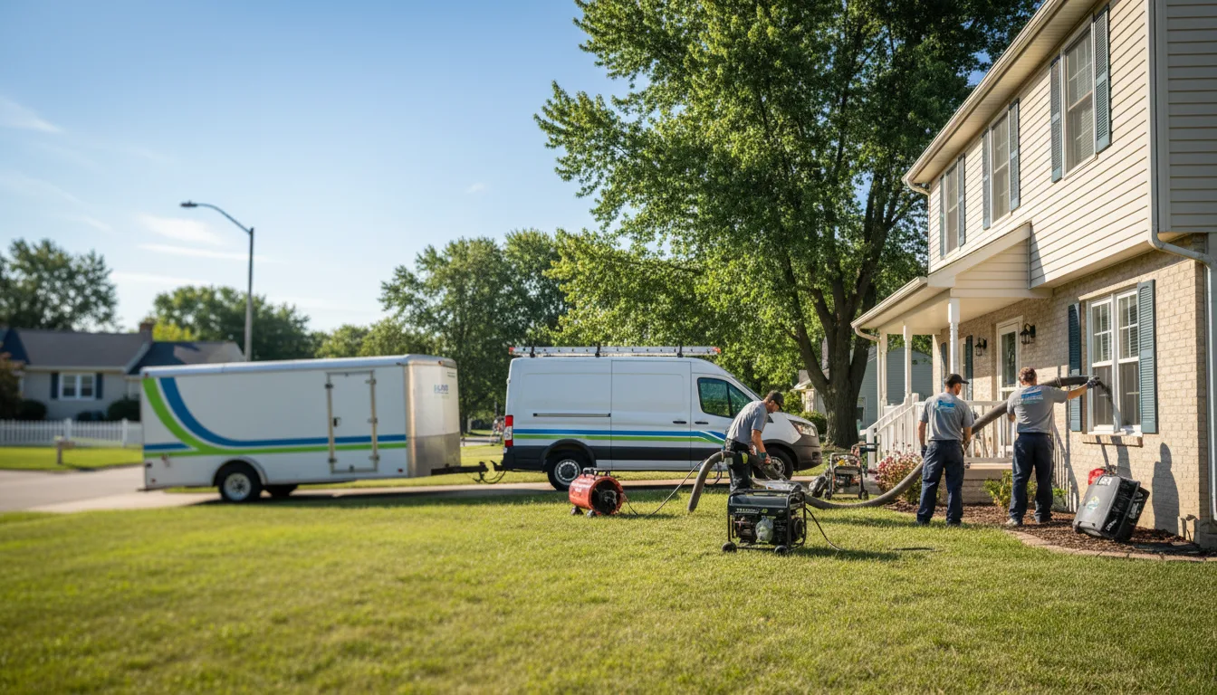 Flooded Basement Restoration And Cleanup With Repair in Buffalo Grove, IL near me